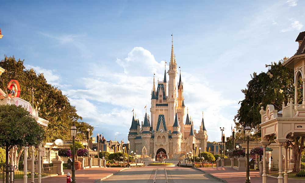 Castle View At Disney's Magic Kingdom©