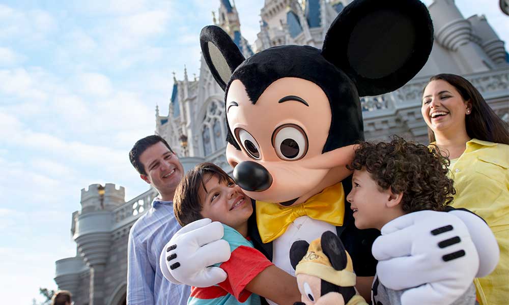 Family Meet And Greet With Mickey Mouse