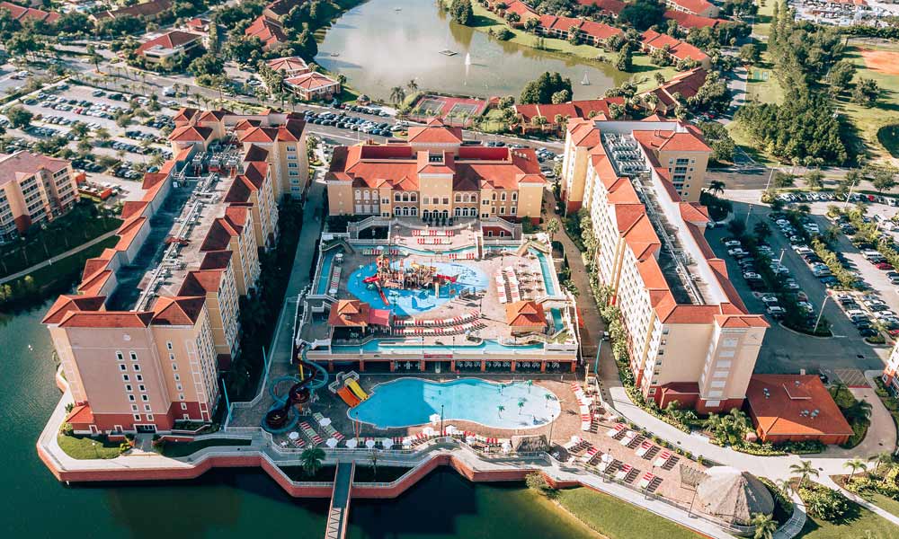 Westgate Town Center Resort Aerial View